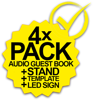 499,95 € 免费送货 | Audio Guest Book 克罗斯利 CR56 复制品英国公用电话亭. 老式英国婚礼和派对电话 黄色的 颜色